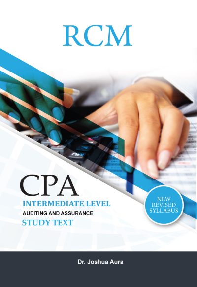 Auditing And Assurance Study Text [Intermediate Level]